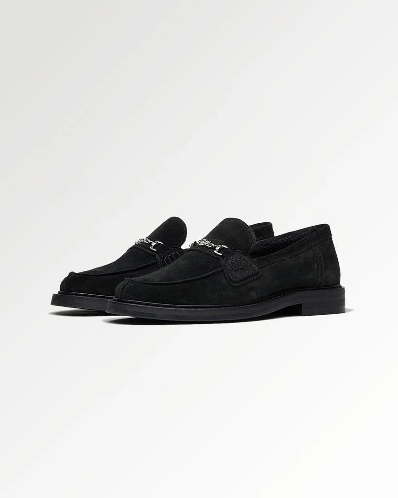 Entry Luxury Loafer Suede Black 2