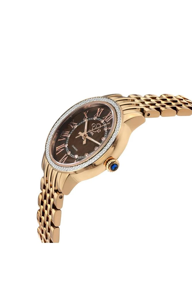 GV2 Astor III Diamond Swiss Bracelet Watch, 34mm - 0.06 ctw 3