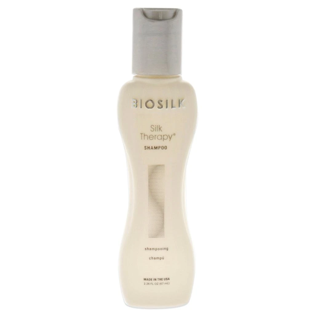 Biosilk Silk Therapy Shampoo - Travel Size by  for Unisex - 2.26 oz Shampoo 1