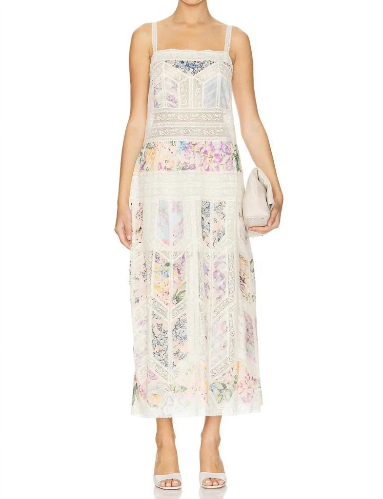 Zimmermann Zimmermann - Halliday Lace Trime Slip Dress 1