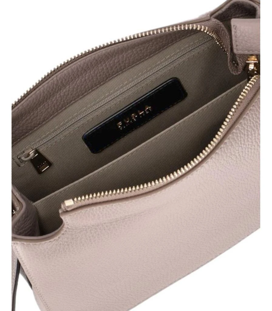 Furla Furla Nuvola S Stucco Gray Crossbody Bag 5
