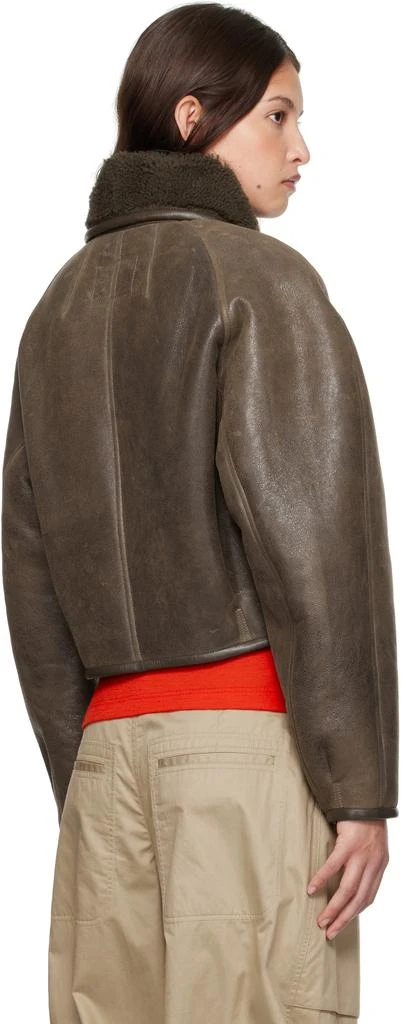 Isabel Marant Brown Aris Shearling Jacket 3