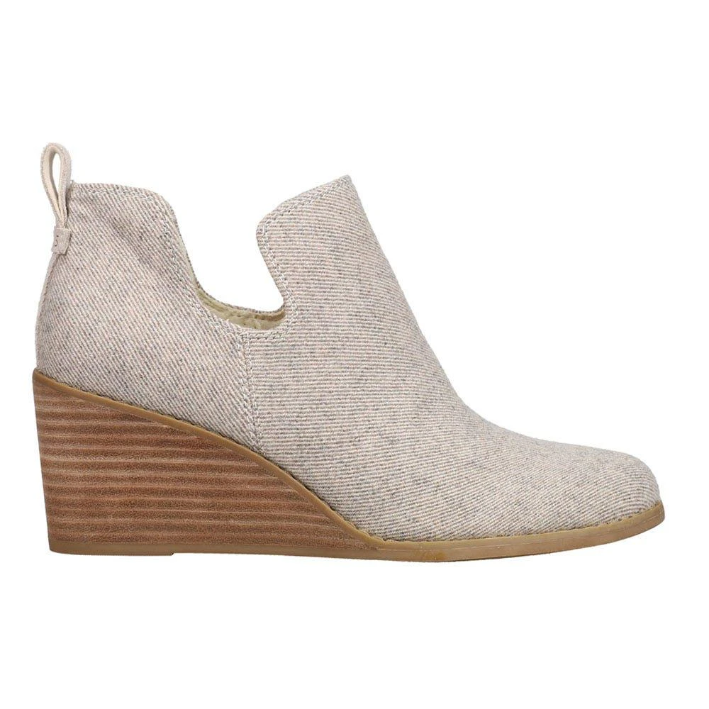 TOMS Kallie Wedge Round Toe Booties 1