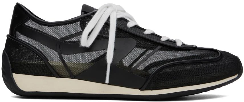Rag & Bone Black Retro Runner Slim Sneakers 1