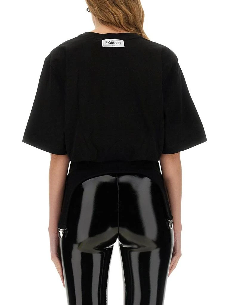 Fiorucci Fiorucci T-Shirt With Suspenders 3
