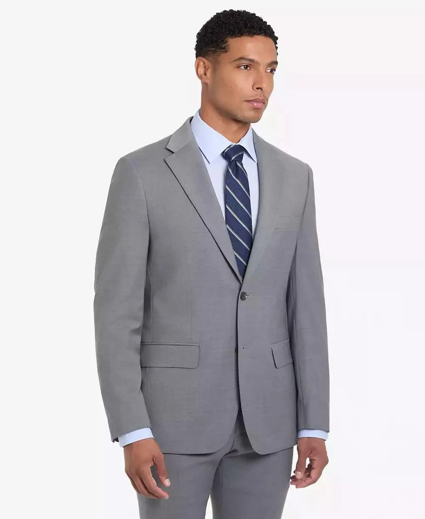 Tommy Hilfiger Men's Solid Pearl Grey Suit Jacket 1
