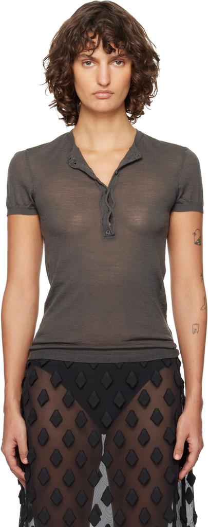 Paloma Wool Blue & White Loana T-shirt - T-Shirts - BeyondStyle