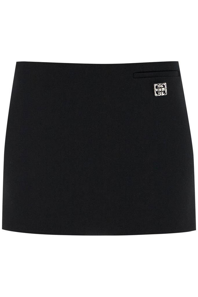 スカート GIVENCHY BLACK WOOL MIDI SKIRT Givenchy Givenchy Black Wool Midi Skirt - Dresses & Skirts