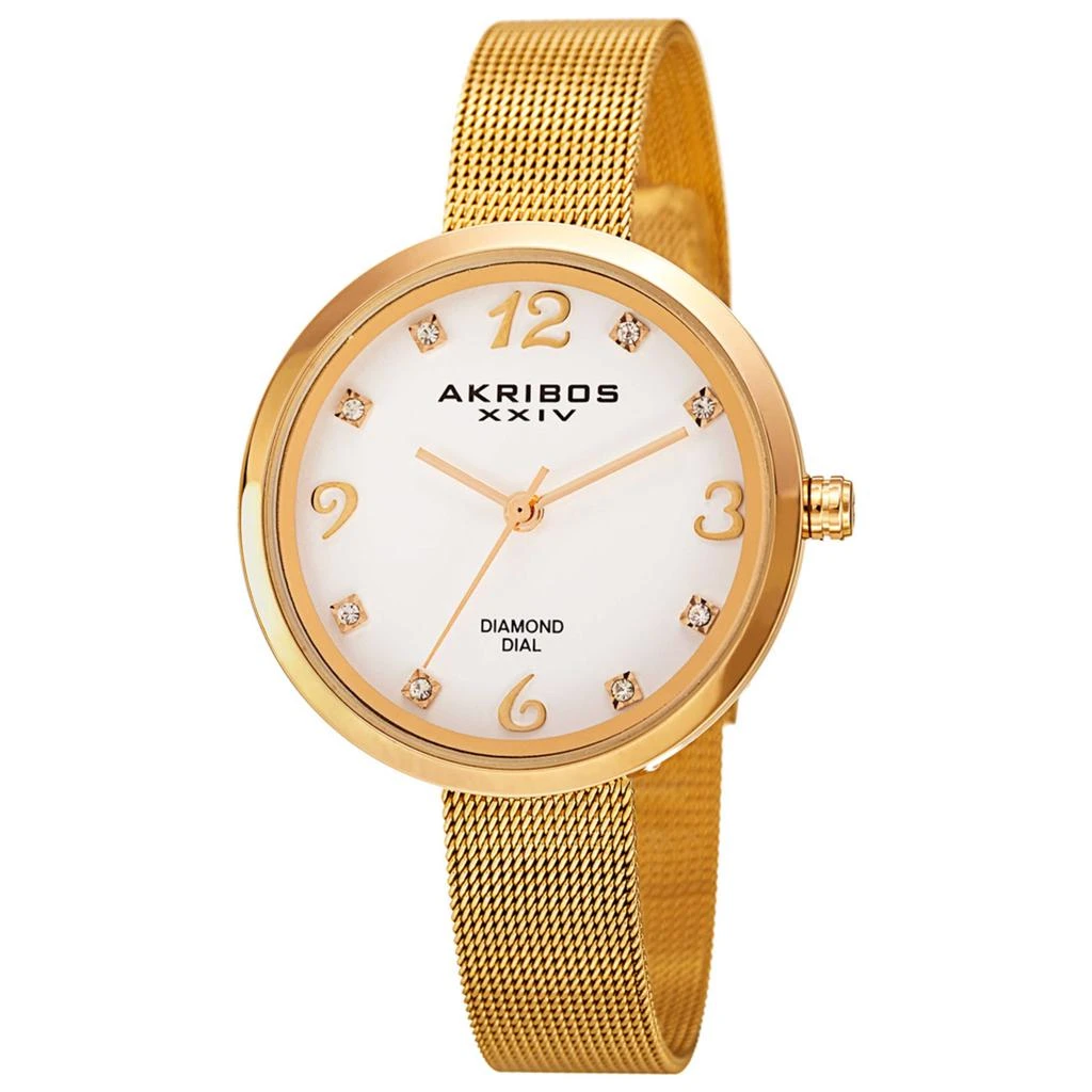 Akribos XXIV Akribos Xxiv Women's Watch AK875YG 1