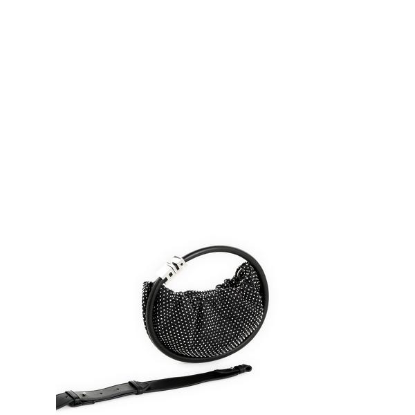SONIA RYKIEL Domino mini handbag in rhinestone mesh