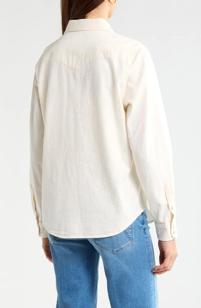 MOTHER The All My Exes Embroidered Denim Shirt 2