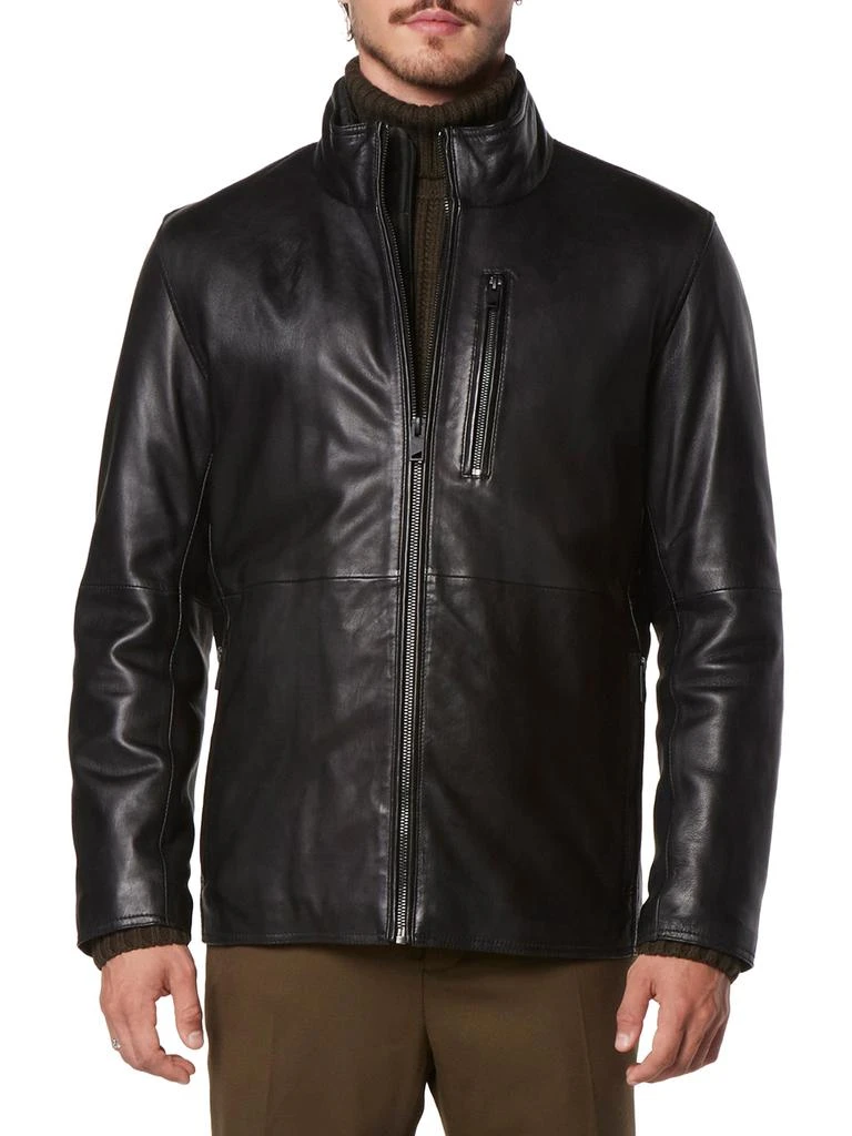 Bib Jacket Wollman 2-in-1 Lambskin Leather Bib Jacket – On Sale Now with Up to 84% ...