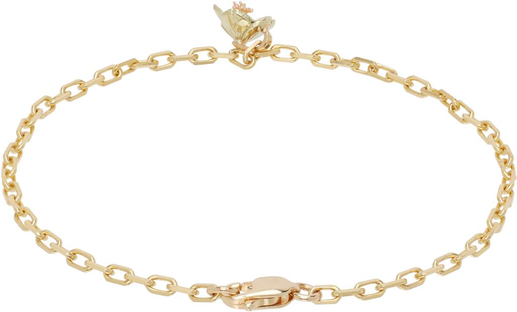 Bernard James Gold FLORA Hellebore Bracelet