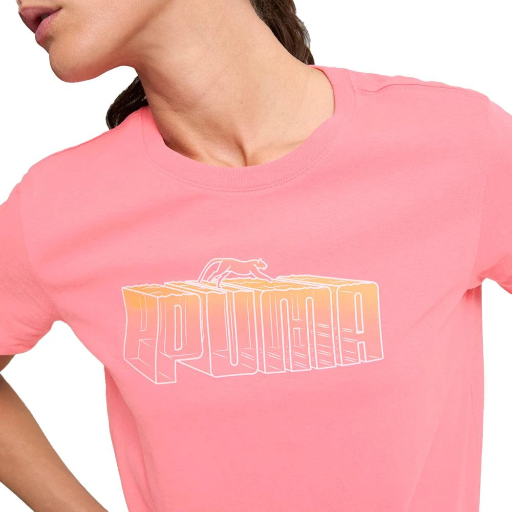 Puma Novelty Fade Out Graphic Tee 4