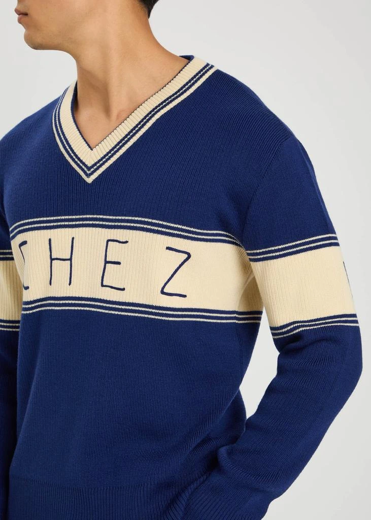 Valentino Logo-embroidered knit jumper 5