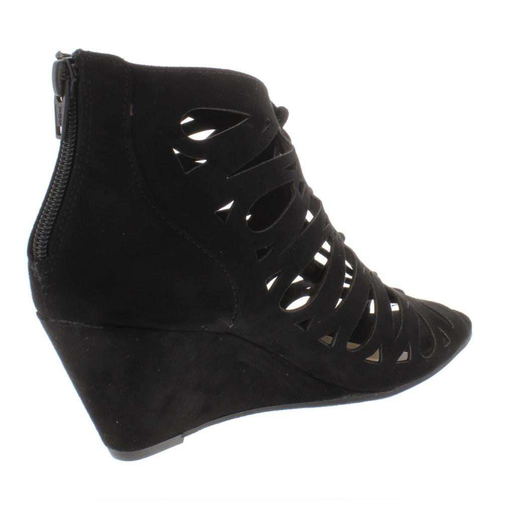 Material Girl HARLIE Womens Lace Up Heeled Gladiator Sandals