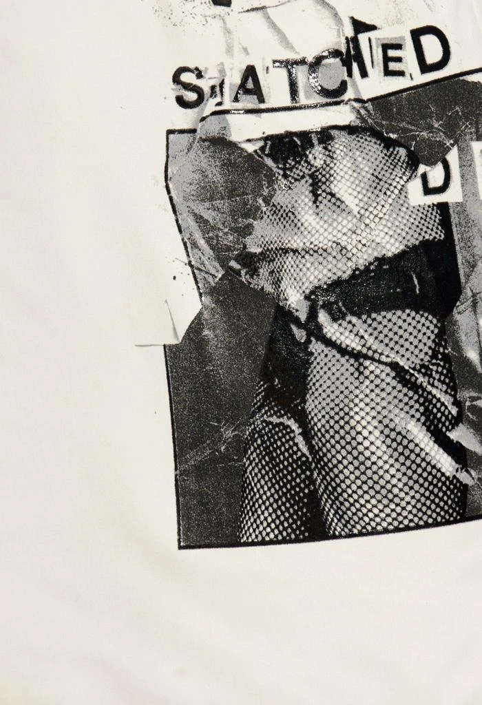 MAISON MARGIELA Maison Margiela Invitation Graphic-Printed Bow-Detailed Shirt 3