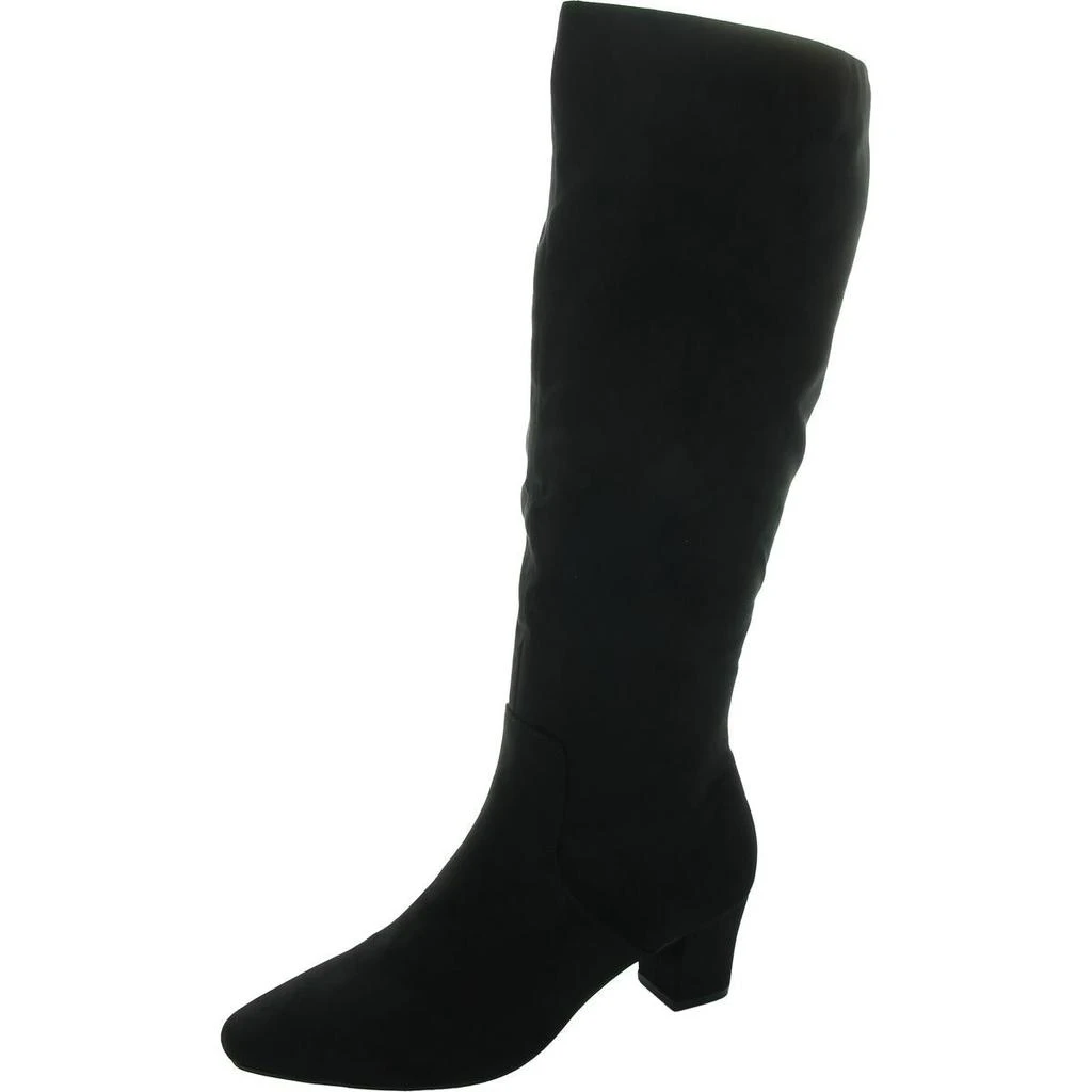 Style & Co Lyyric Womens Zipper Microfiber Knee-High Boots 1