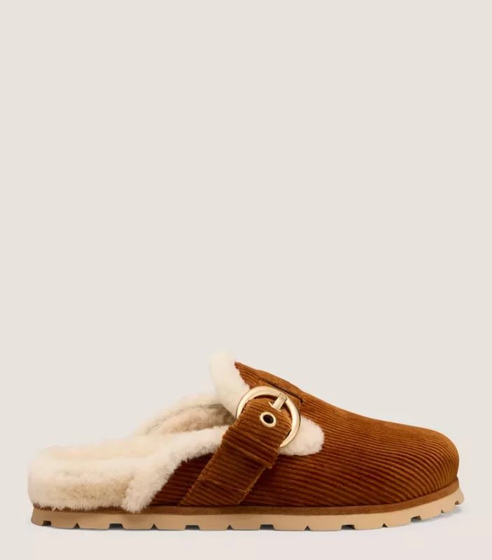 Stuart Weitzman CHRYSTIE SHEARLING MULE 1