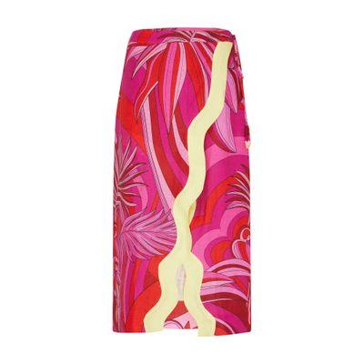 Farm Rio Endless Summer wrap skirt