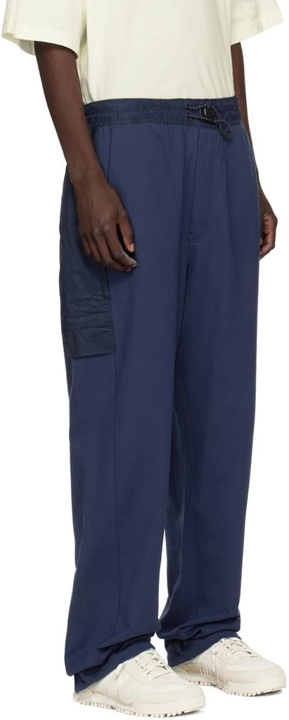 Y-3 Navy Straight-Leg Sweatpants 2