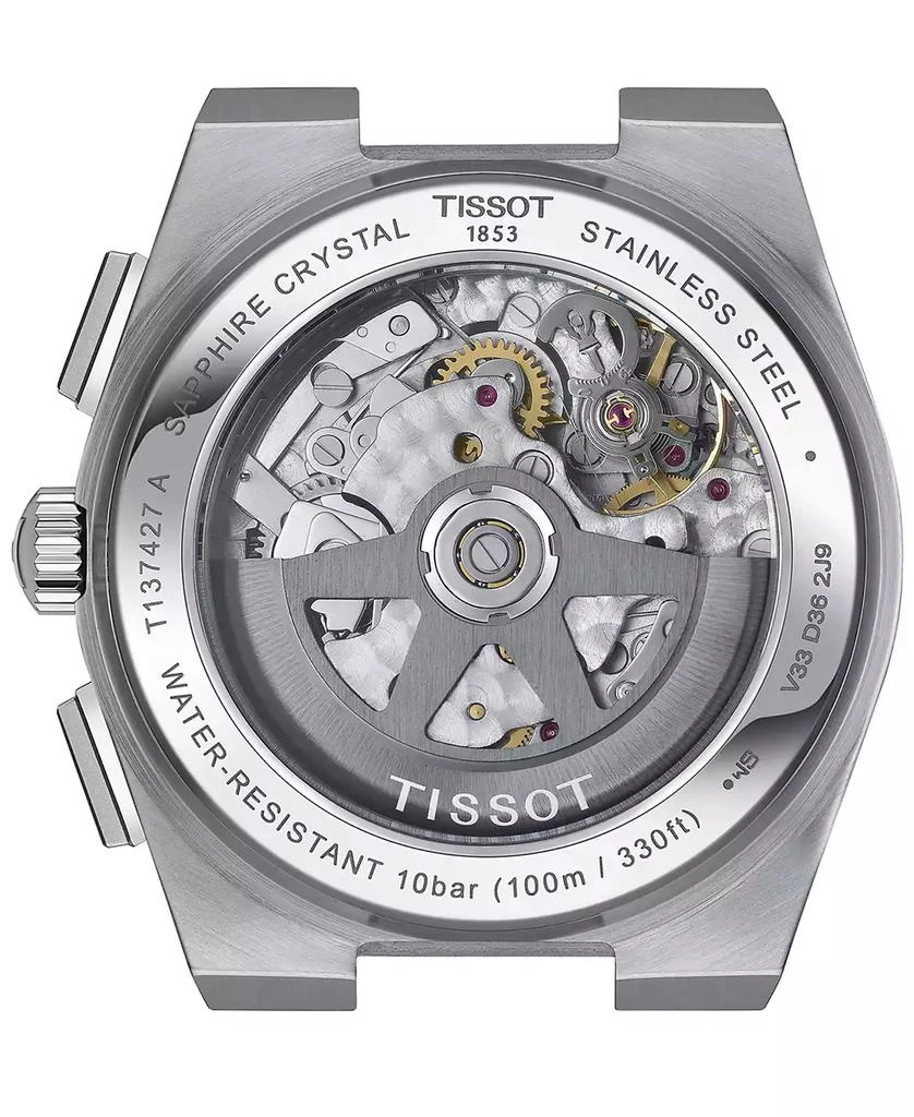 Tissot Men's Swiss Automatic Chronograph PRX Stainless Steel Bracelet Watch 42mm 3