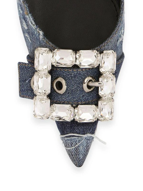 Dolce & Gabbana Patchwork Denim Pumps 4