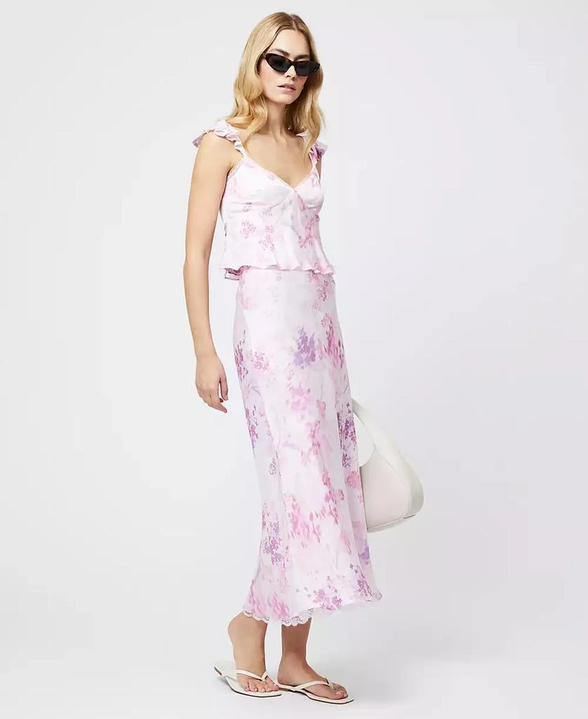 French Connection Women's Elyria Oona Satin Maxi Skirt 3