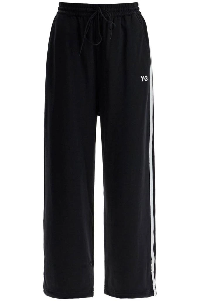 Y-3 cropped wide-leg joggers with 1