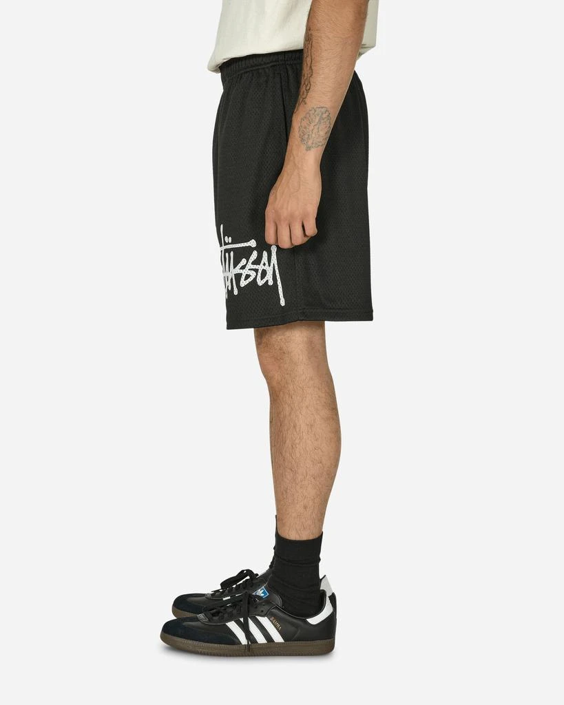 STUSSY Big Basic Mesh Shorts Black 2