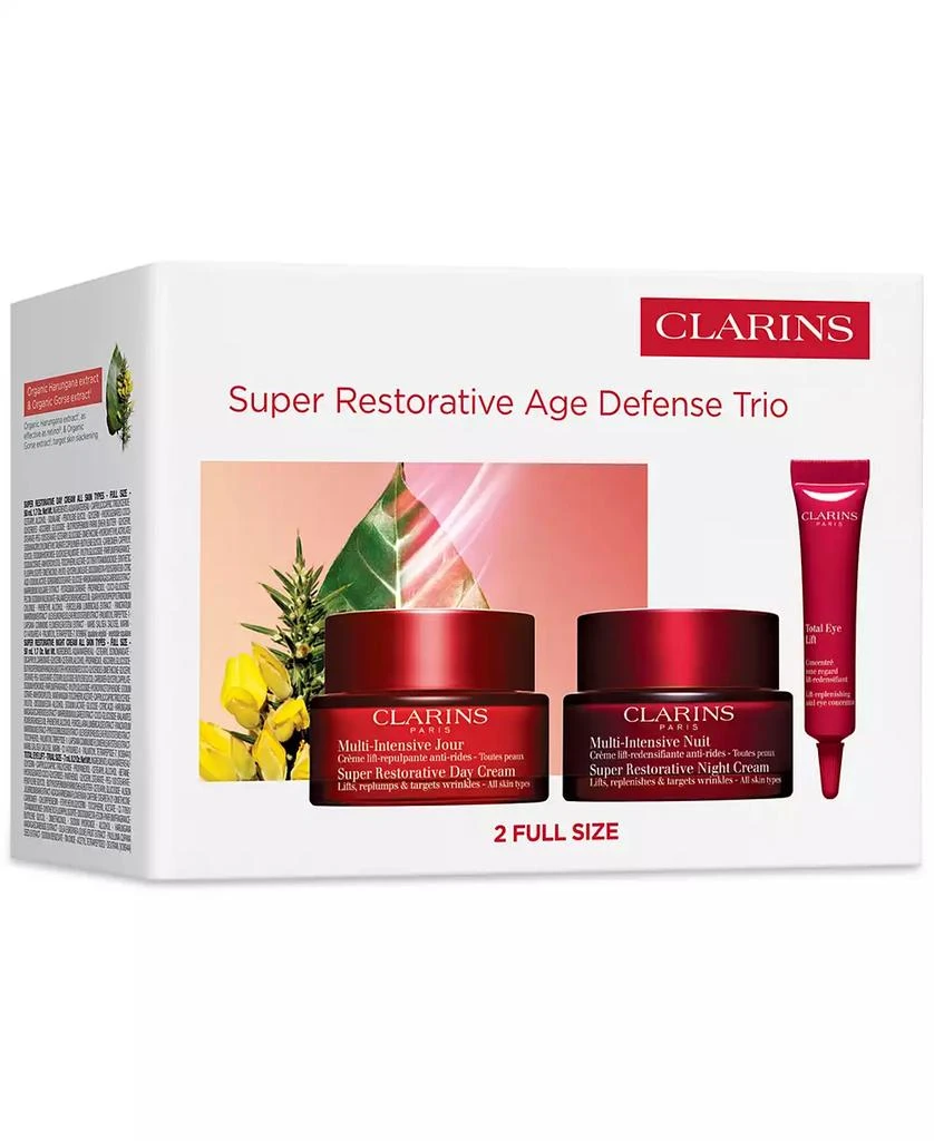 Clarins 3-Pc. Limited-Edition Super Restorative Day & Night Skincare Set 3