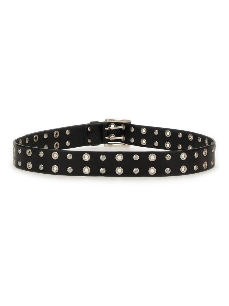 Shop Our Legacy Studded Double Buckle Belt on Sale at