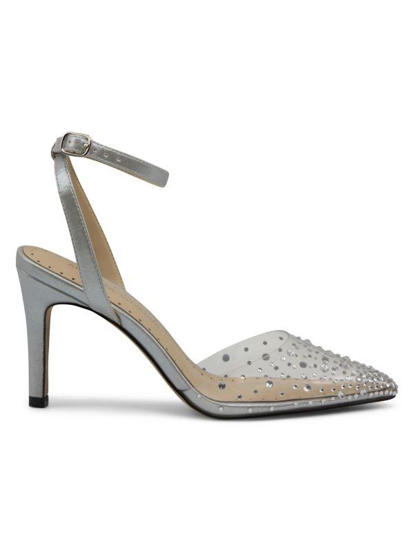 Adrienne Vittadini Nerve Ankle Strap Pumps
