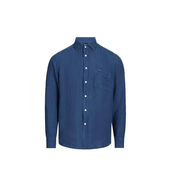 Faconnable Straight linen shirt 1