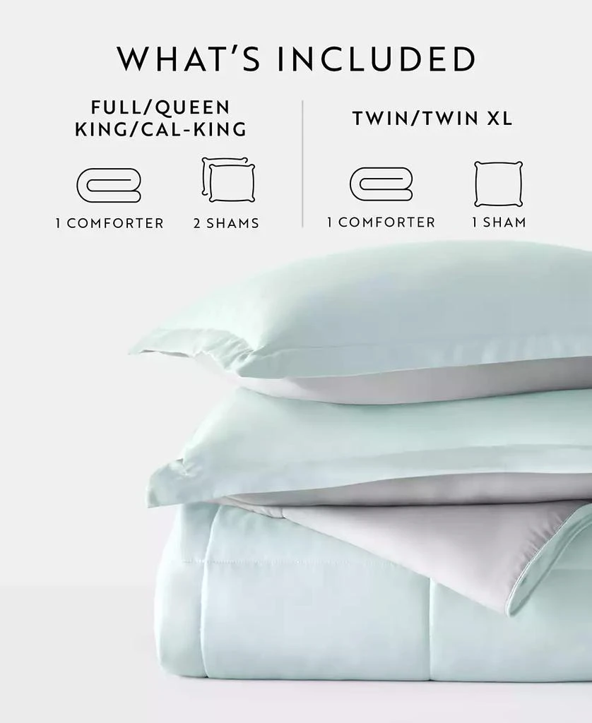 IENJOY HOME All Season Lightweight Down Alternative Reversible 3-Pc. Comforter Set 8