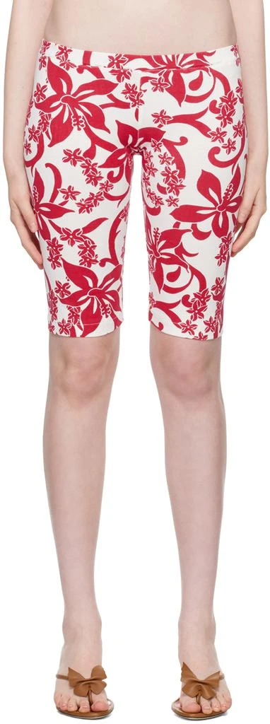 Gimaguas Red & White Lulu Shorts 1