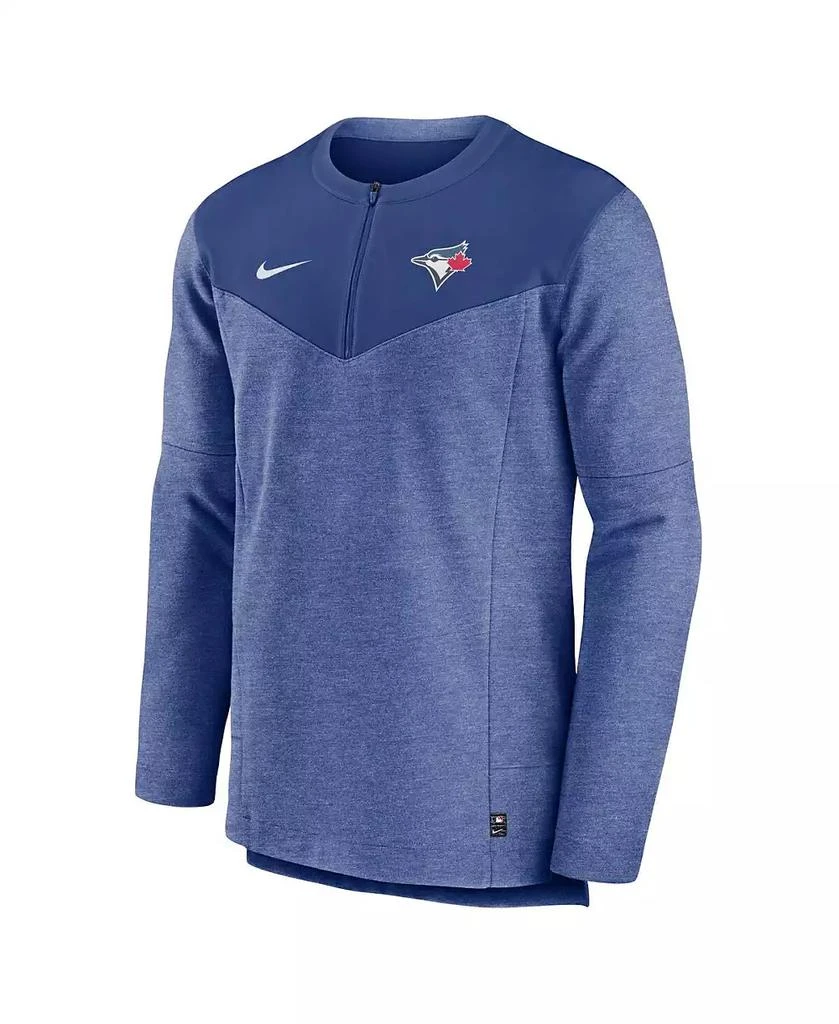 NIKE Men's Royal Toronto Blue Jays Authentic Collection Game Time Performance Half-Zip Top 3