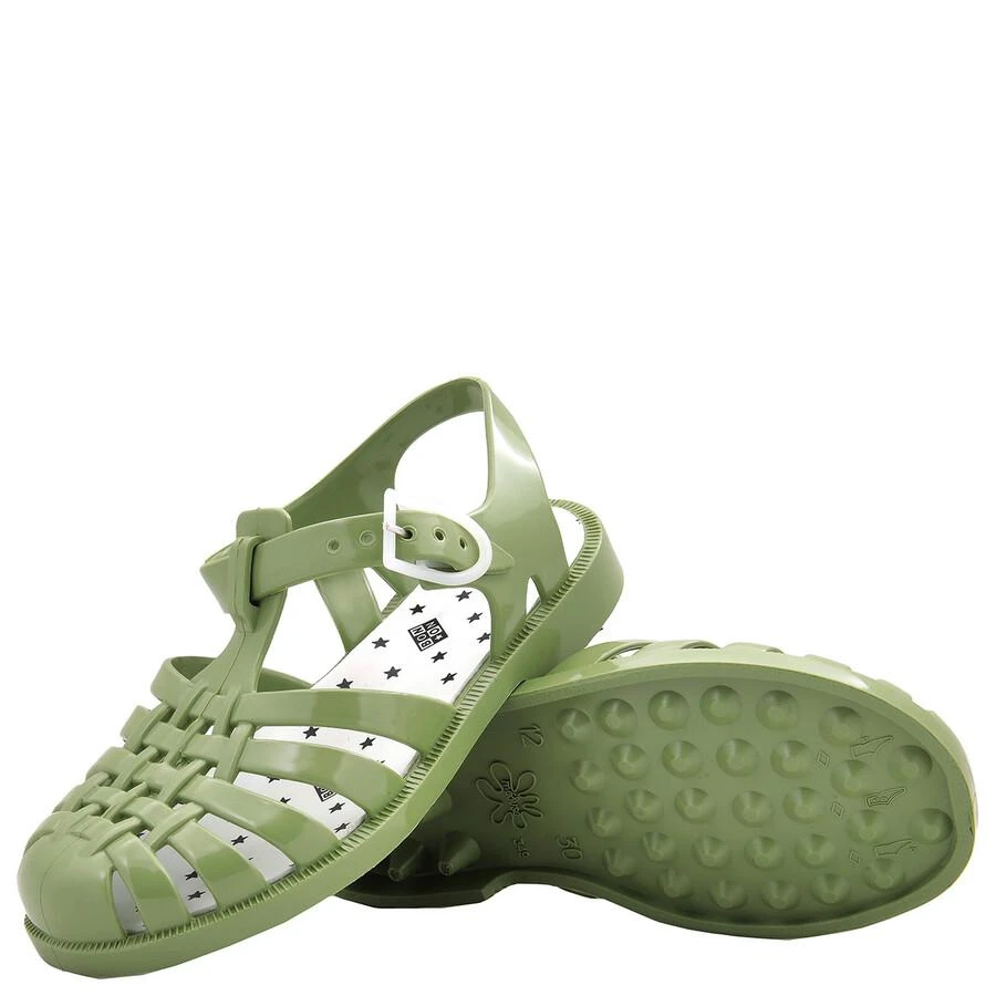 Bonton Kids Vert Buisson Jelly Caged Sandals 2