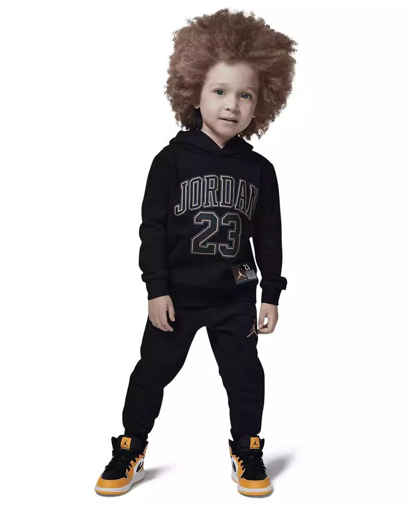 Jordan Boys Toddler 2T-4T 2-Piece Jersey Pack Pullover Hoodie and Jogger Pants Set