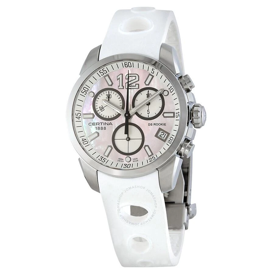 Certina DS Rookie Chronograph Mother of Pearl Dial Unisex Watch C016.417.17.117.00 1