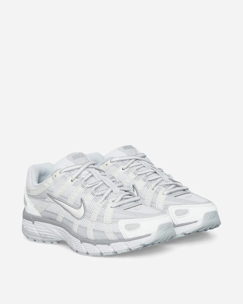 NIKE Women's P-6000 Sneakers Metallic Summit White / Wolf Grey 3