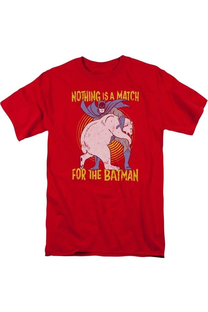 Gildan Batman Bear Wrastling Short Sleeve Adult Tee / T-Shirt 1
