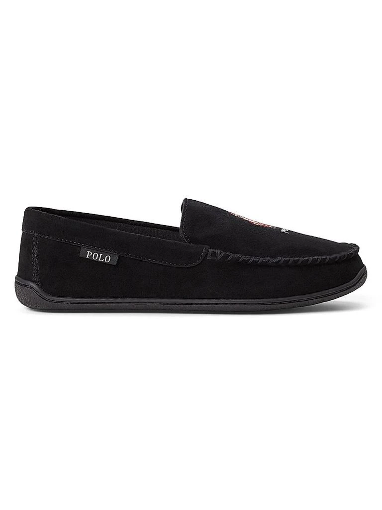 Ralph Lauren Brenan Bear Suede Loafers 1