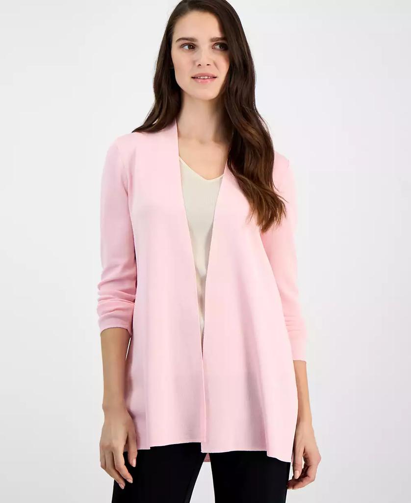 Anne Klein Women's Napa Fine Rib Pocket Cardigan