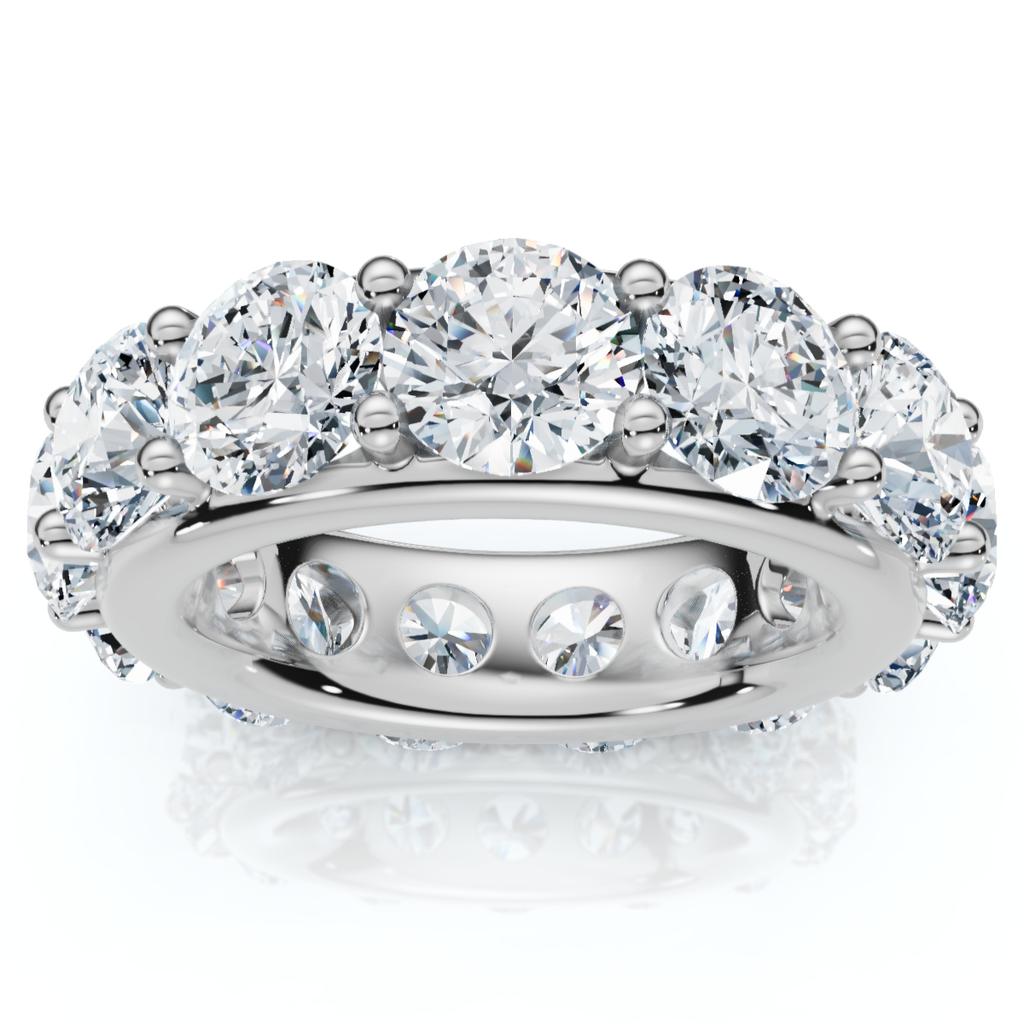 Pompeii3 13Ct Diamond Eternity Ring in 14k Gold or Platinum Lab Grown