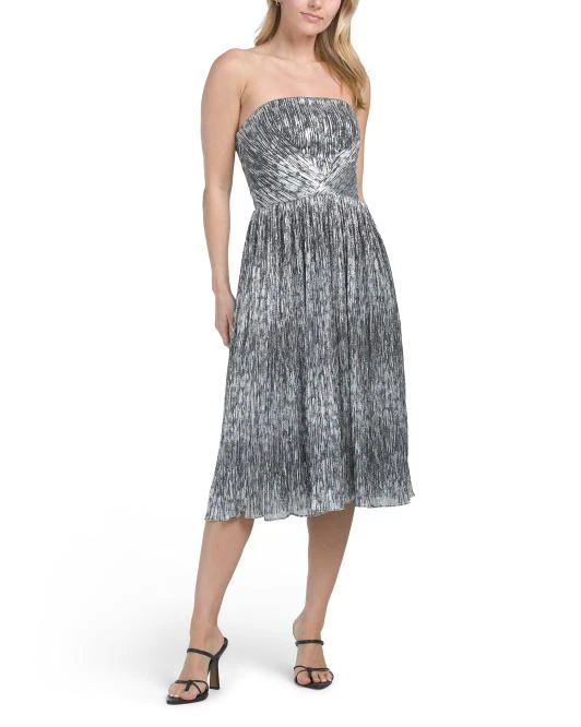 strapless open back dress FIONA  J.Angelique
