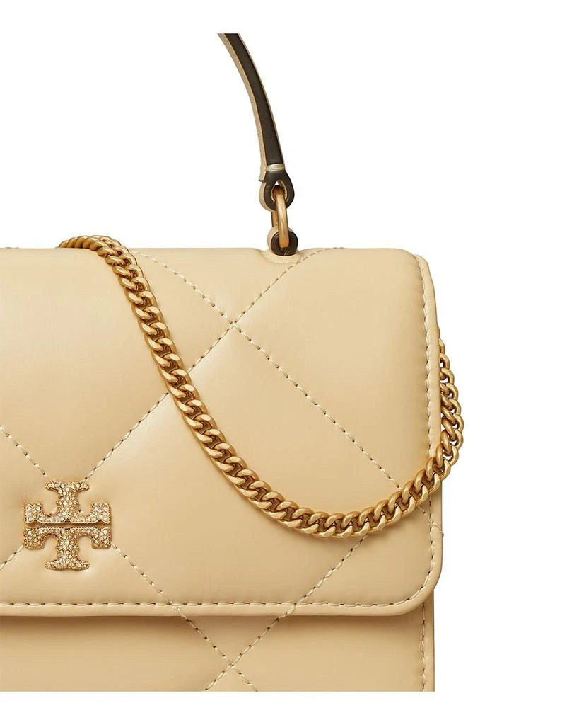 Tory Burch Kira Pavé Logo Diamond Quilted Shoulder Bag 6