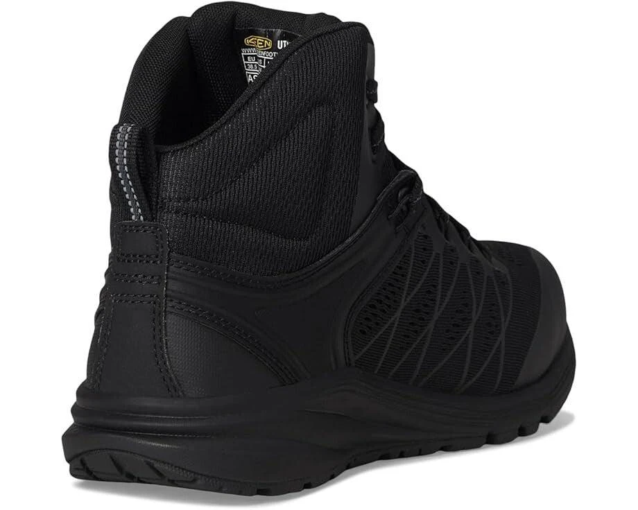 Keen Vista Energy Mid Women's US 8.5 Black Composite Toe Work Boots EEE3982 4