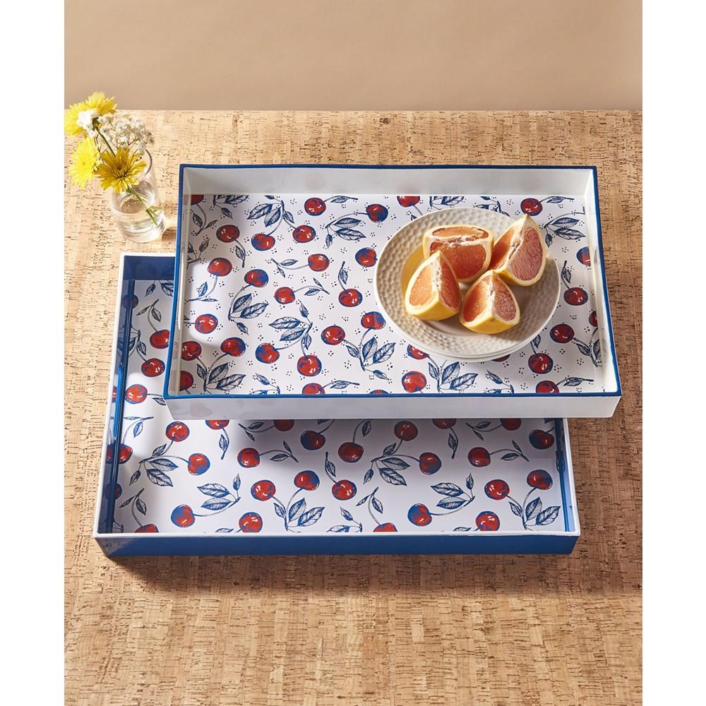 American Atelier Bing Cherries Trays Set, 2 Piece