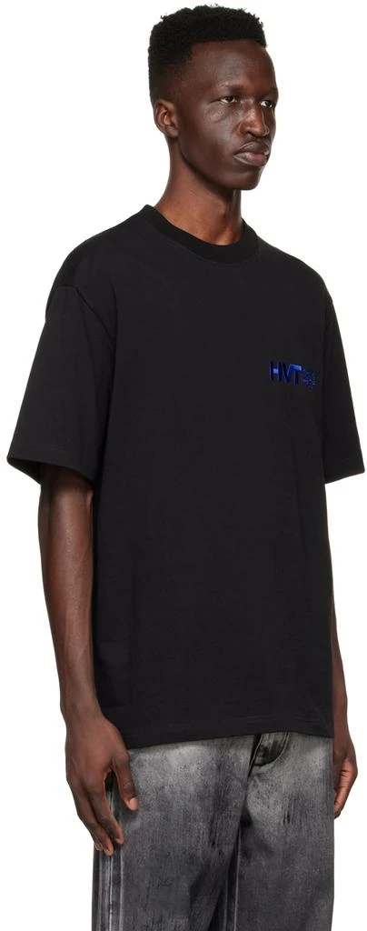 Xander Zhou Black Cotton T-Shirt 2